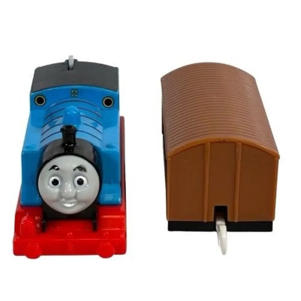 Thomas & Friends Dirty Muddy Trackmaster Motorized Train Cattle Cargo Car VIDEO